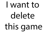 I want to delete this game