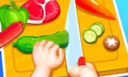 Kids Happy Kitchen Game image