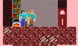 Alex and Steve Nether image