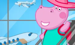 Hippo Family Airport Adventure image