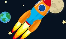 Space ship rise up image