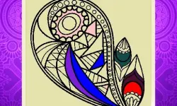 Mandala Coloring image