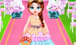 Baby Taylor Wedding Flower Girl image