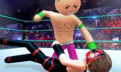 police Stick man Fighting Game image