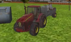3D city tractor garbage sim image