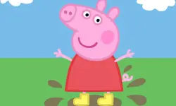 Peppa Pig Family Coloring image
