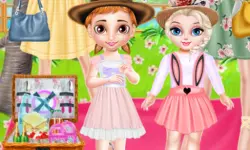 Princess Family Flower Picnic image