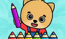 Coloring book - games for kids image